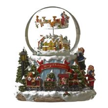 LARGE CHRISTMAS SCENE SNOW GLOBE